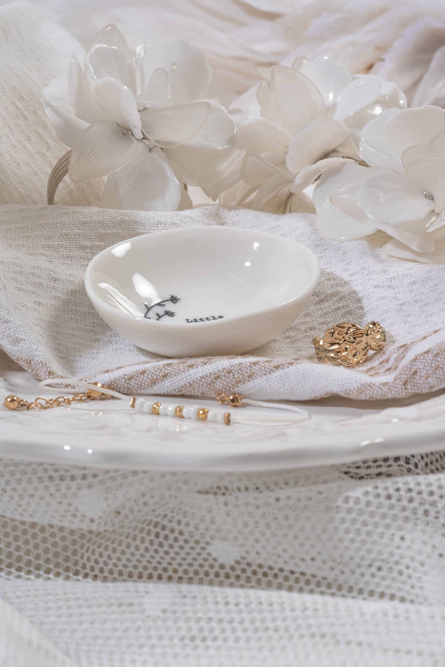 Little and Loved small jewellery trinket dish