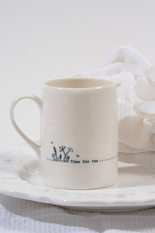 Small porcelain vase | small milk bottle shape | handmade