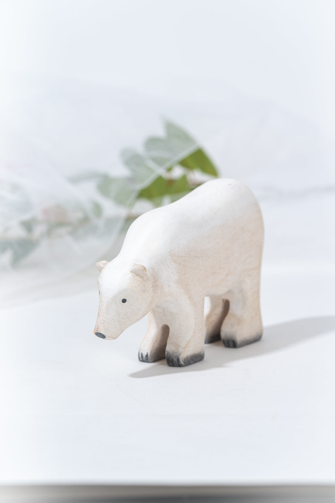 Large Wooden Polar Bear