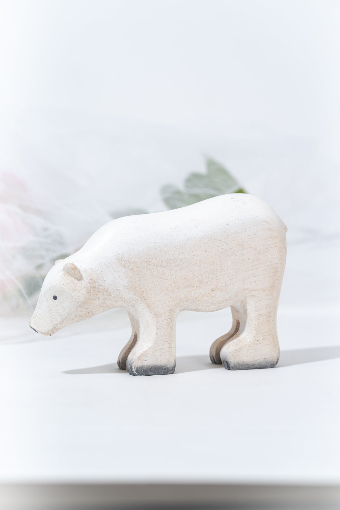 Large Wooden Polar Bear
