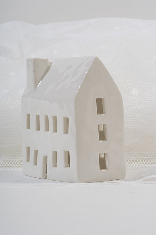 Large Porcelain Tea light house