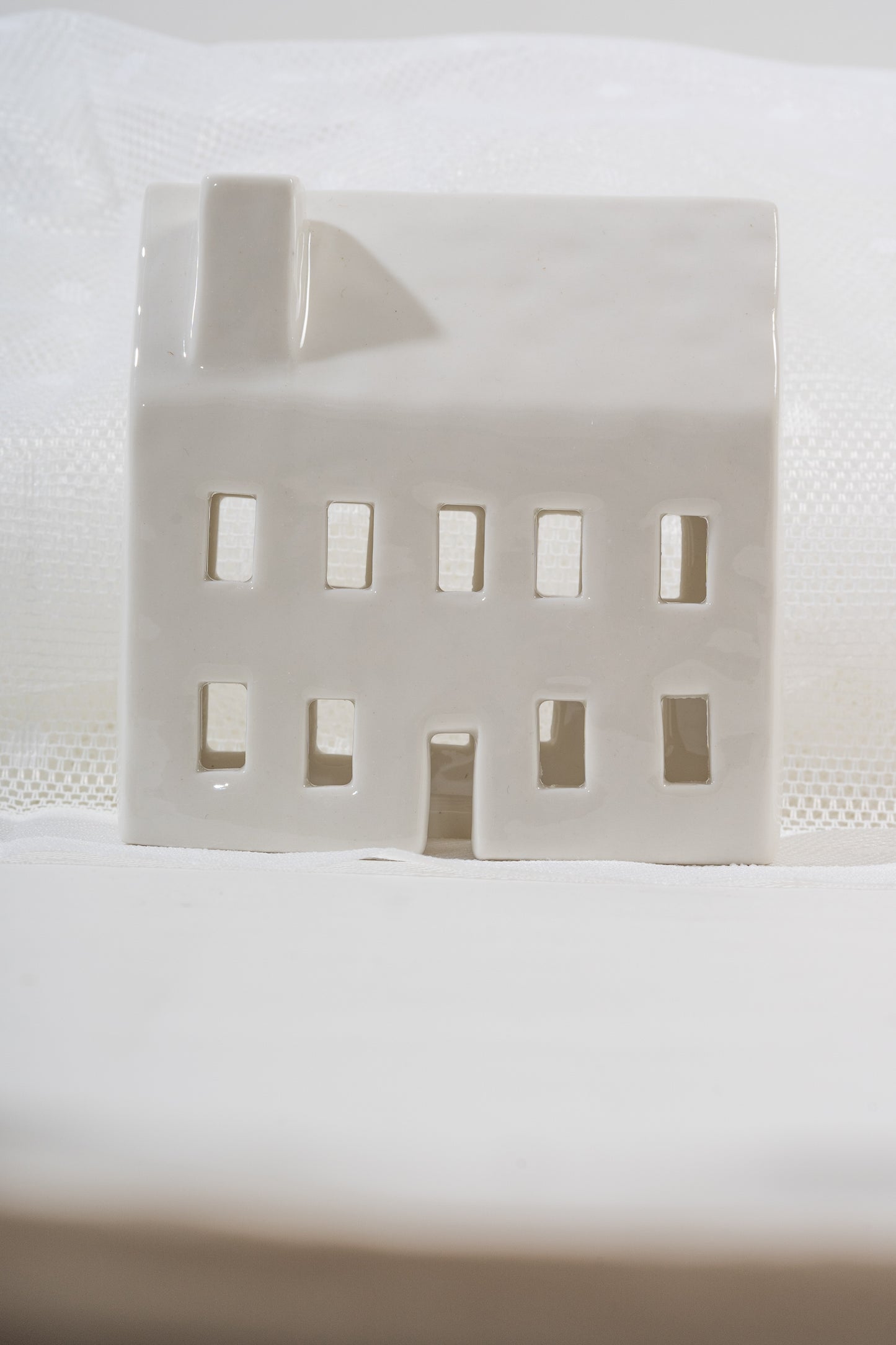 Large Porcelain Tea light house