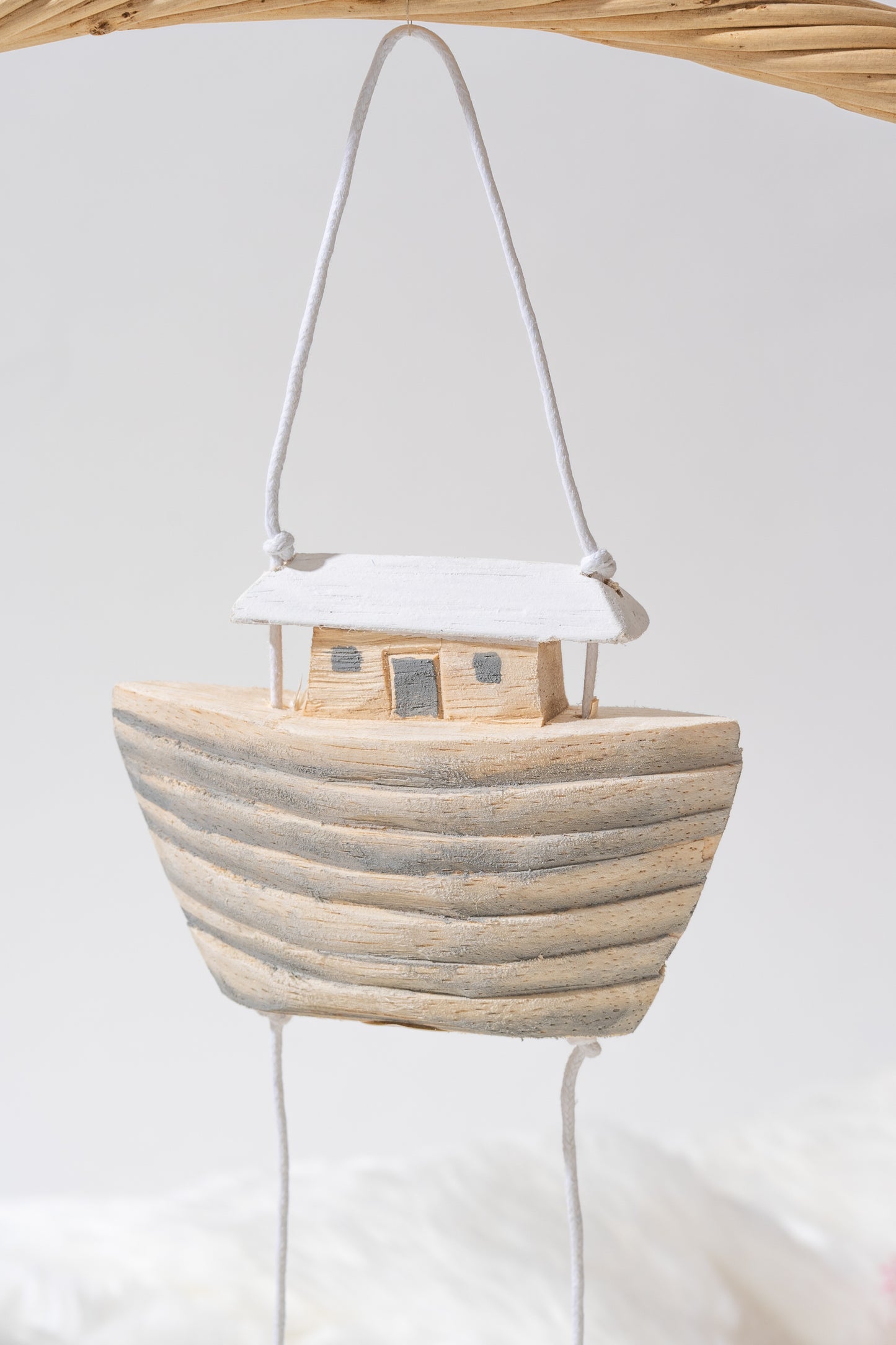 Noah's Ark Mobile wooden children's decor