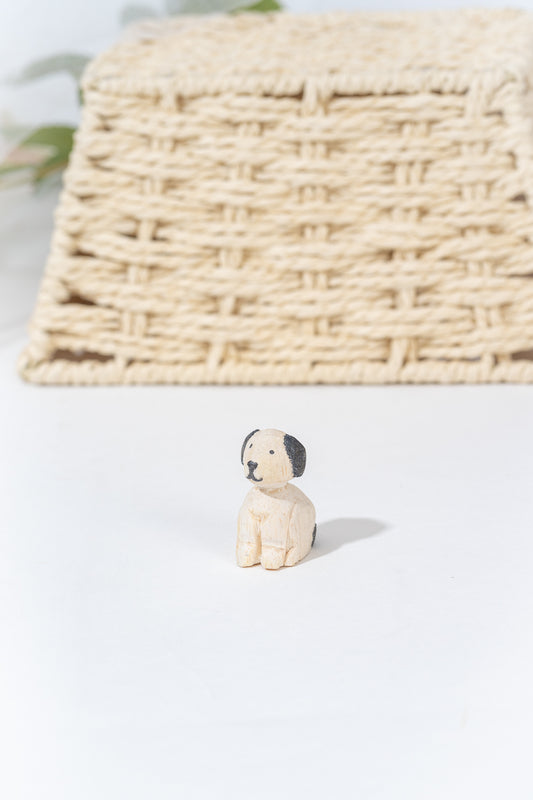 Small Wooden Animal Dog