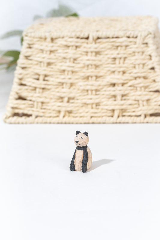 Small Wooden Animals Panda